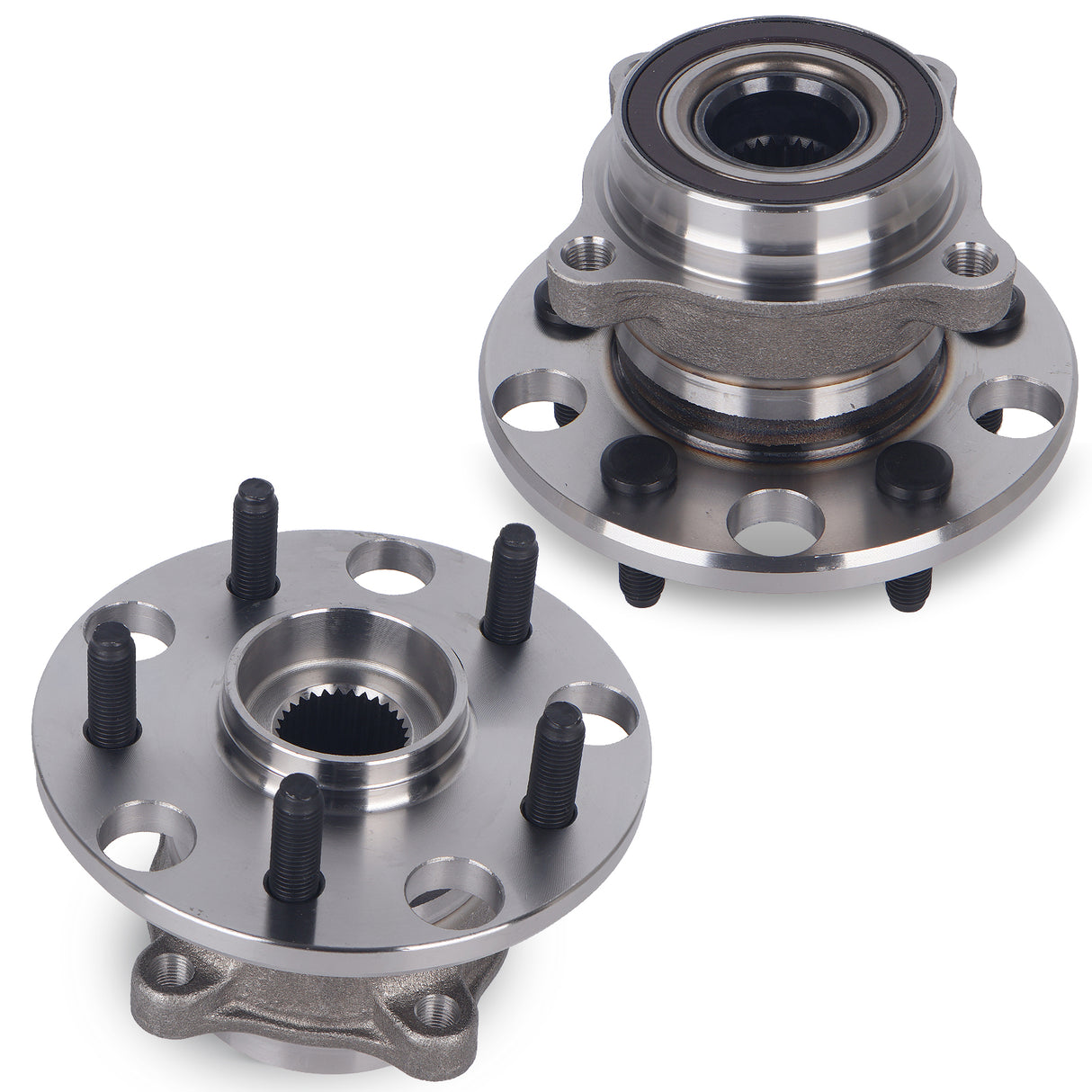 2Pcs 512337 Rear Wheel Bearing & Hub Assembly for 2006-2022 Lexus IS250 IS350 GS350 GS450h GS F