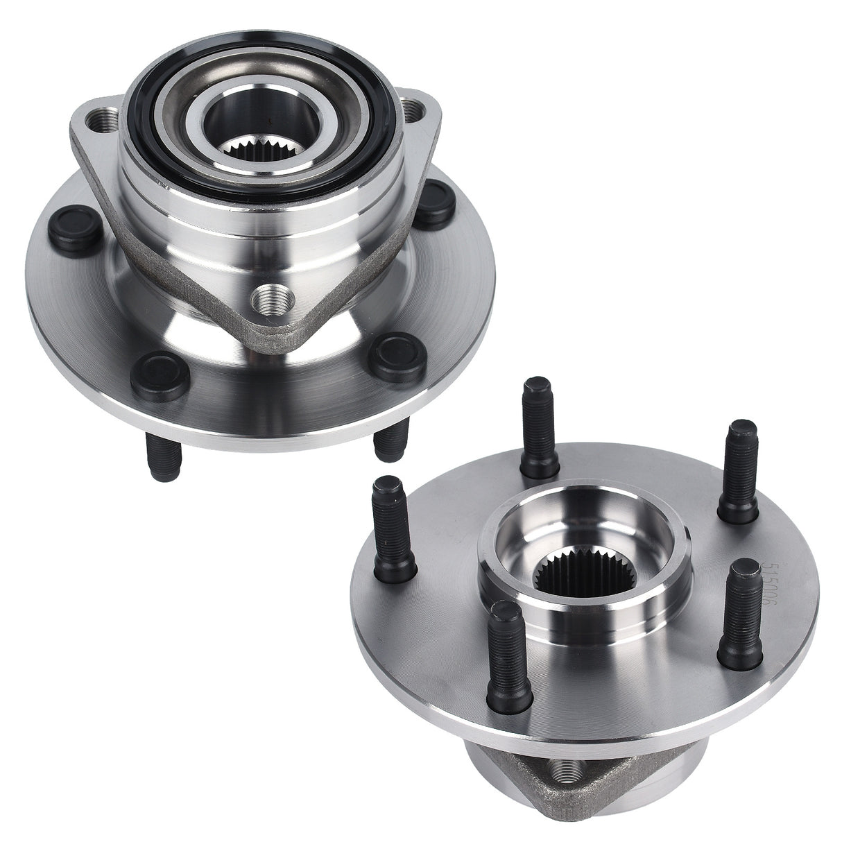 2Pcs Front Wheel Hub Bearing Assembly for 1994-1999 Dodge Ram 1500