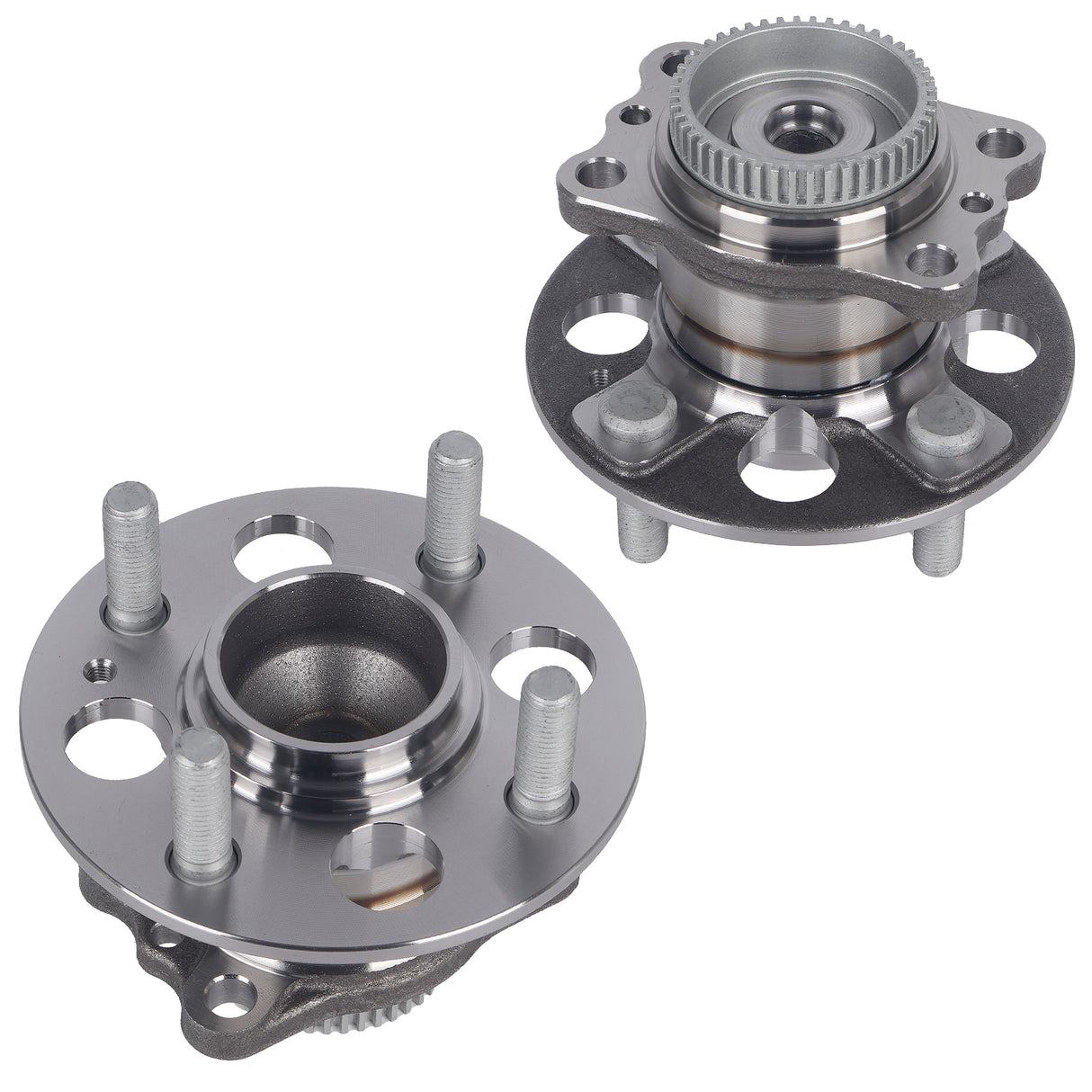 2Pcs 512483 Rear Wheel Bearing & Hub Assembly for 2012-2017 Hyundai Accent, Kia Rio