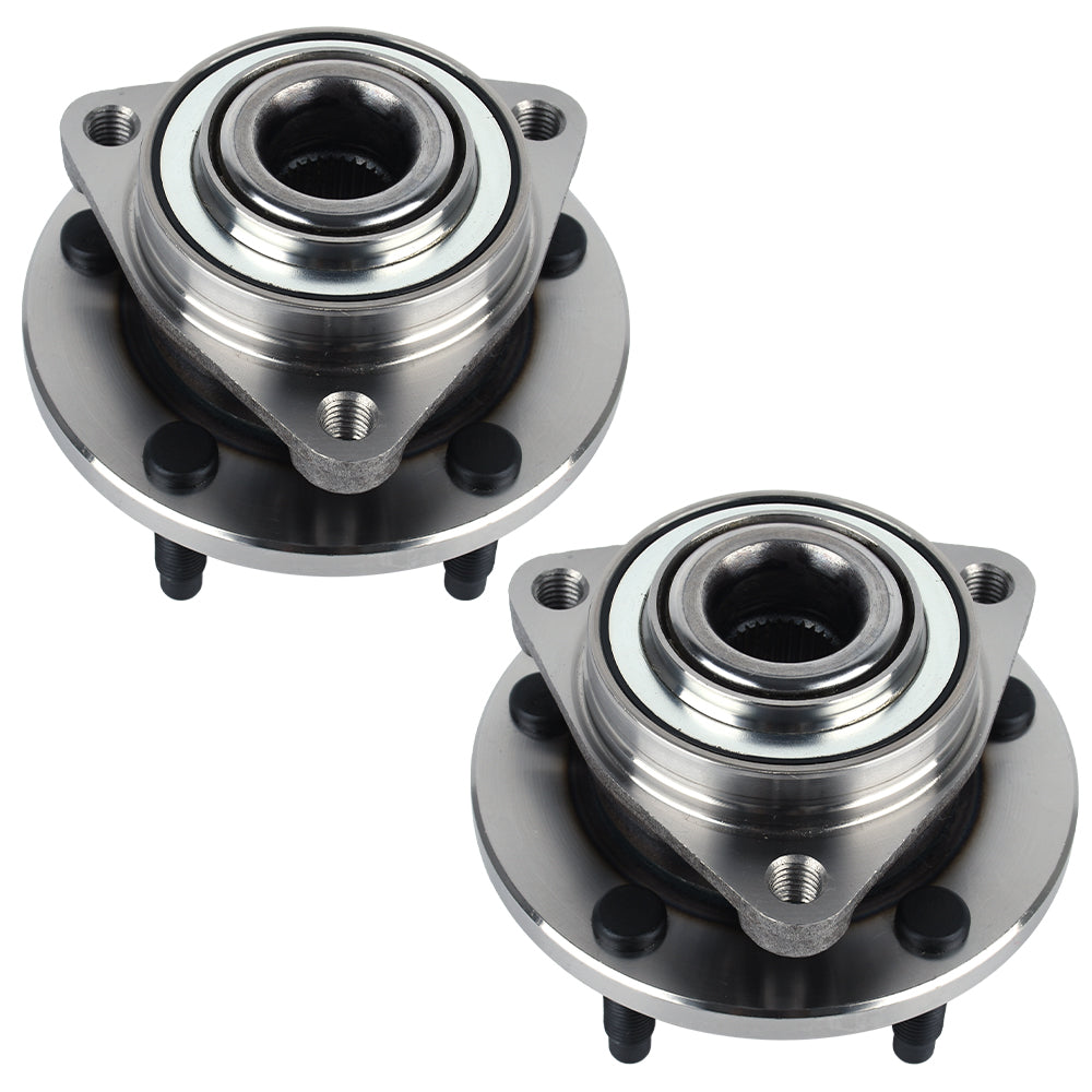 2Pcs Front Wheel Hub Bearing Assembly for 2006-2008 Chevy HHR, 5 Lug Non-ABS