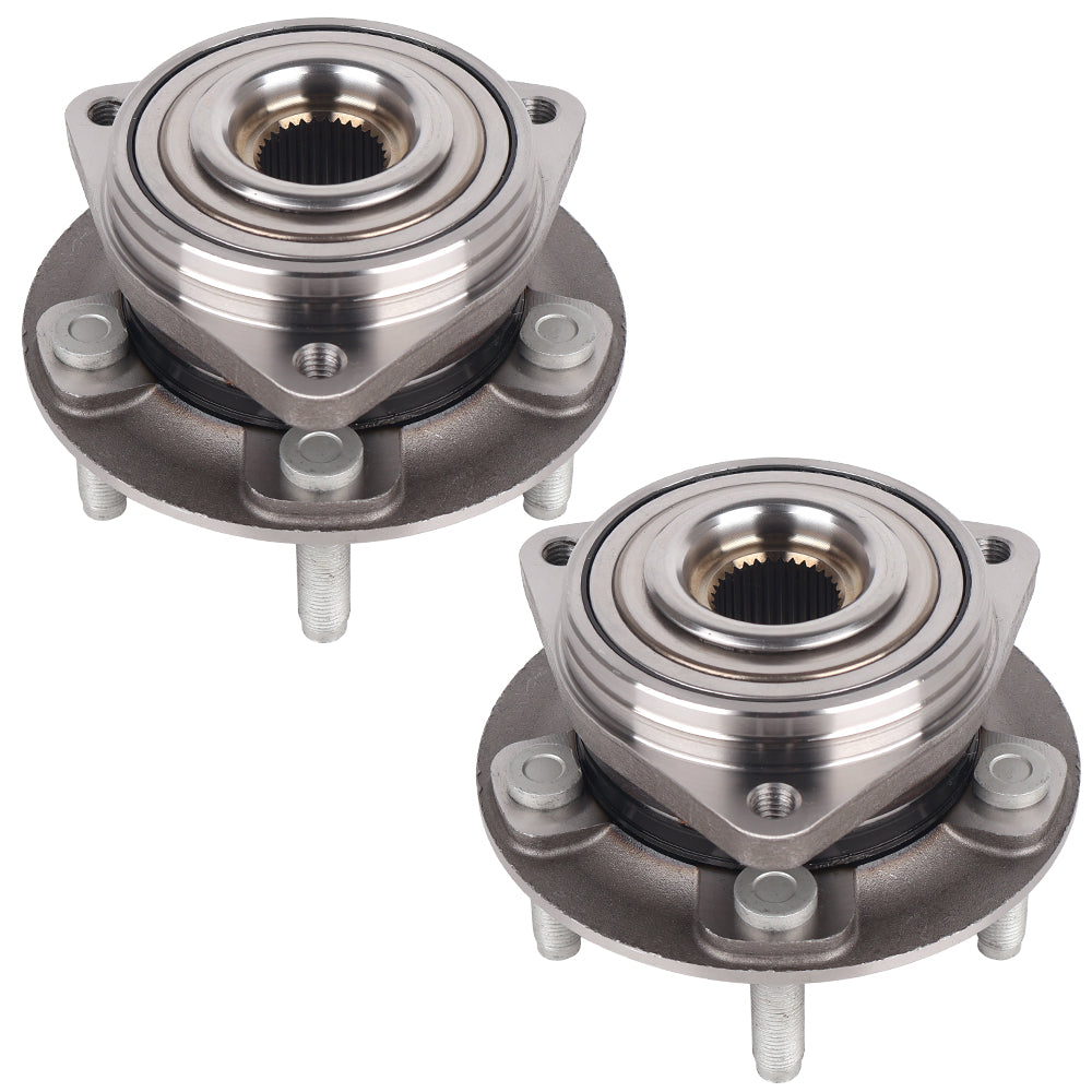 2Pcs Front Wheel Hub Bearing Assembly for 2018-2023 Jeep Wrangler, 2020-2023 Gladiator 5-Lugs