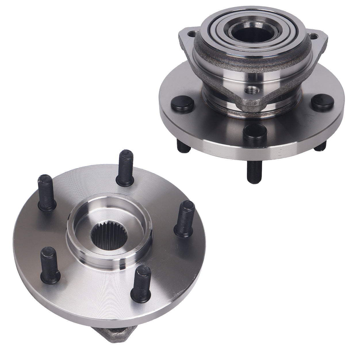 2Pcs Front Wheel Bearing Hub Assembly for 1999-2004 Jeep Grand Cherokee