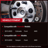black-e-coated-4wd-front-wheel-bearing-hub-assembly-for-2015-2022-chevy-colorado-gmc-canyon