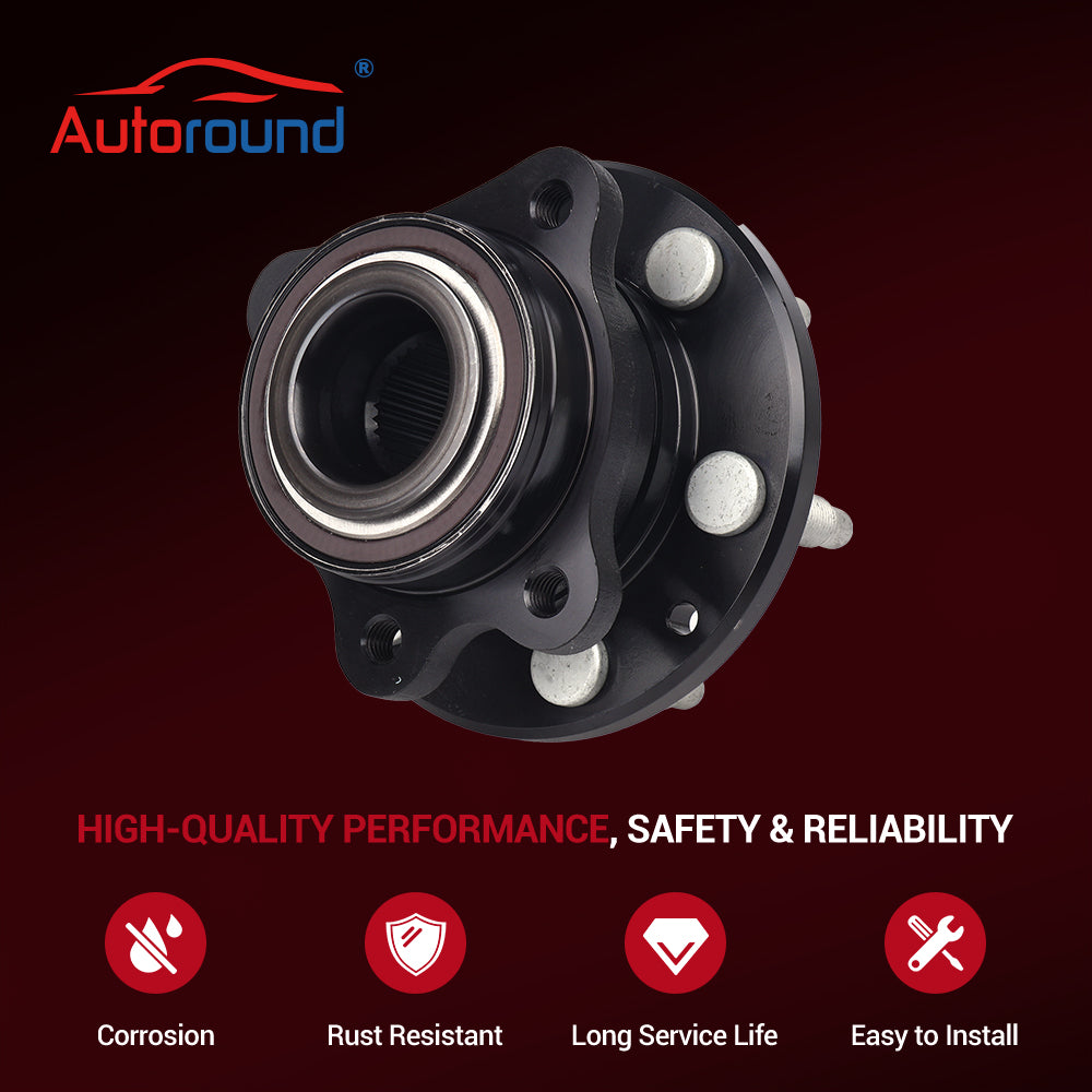 black-e-coated-4wd-front-wheel-bearing-hub-assembly-for-2015-2022-chevy-colorado-gmc-canyon